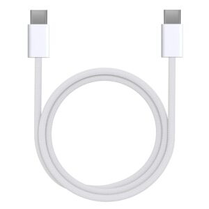 Cavo USB-C USB-C per iPhone 16/16 PLUS/16 PRO/16 PRO MAX/15/15 PLUS/15 PRO/15 PRO MAX – Cavo in nylon intrecciato 1 metro PHONILLICO