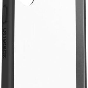 OtterBox Cover per Samsung Galaxy S23 React Series, Resistente a Shock e Cadute Fino, Cover Ultrasottile, Testata a Norme Mil-Std 810G, Trasparente/Nero
