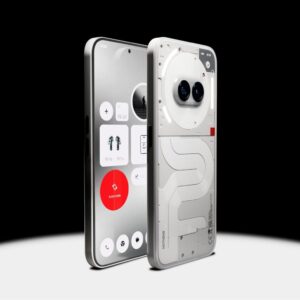 Nothing Phone (2a) 12+256GB – Smartphone con Nothing OS 2.5 – Bianco Latte
