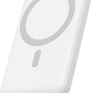 AOGUERBE Power Bank 10000mAh, Caricabatterie Portatile, Wireless Magnetico PowerBank PD 22.5 W Ricarica Rapida con Display LED USB-C Pacco Batteria Compatibile per iPhone 16/15/14/13/12 Serie