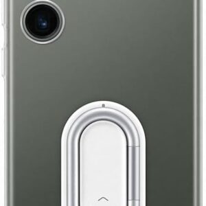 Samsung Clear Gadget Cover custodia con cavalletto posizionabile per Galaxy S23 Ultra, Trasparente