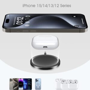 15W Senza Fili Portatile Rapida magnetico Caricabatterie