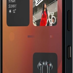 Nothing Phone (3a) 128 GB – smartphone con fotocamera anteriora da 32 MP, Ultra zoom 30x, ricarica rapida a 50W e 6.77″ Display AMOLED flessibile FHD+ – Nero
