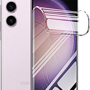 2 Pezzi Pellicola Idrogel Protettiva per Samsung Galaxy S23 5G (6.1 pollici), [Film flessibile] Morbida TPU Protezioni Schermo [Trasparente HD]