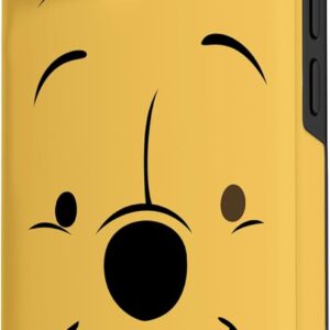 Custodia per iPhone 15 Disney Winnie the Pooh Face Giallo Miele