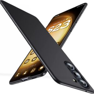 Custodia per Samsung S23 5G Cover Sottile Protettiva Mat Antiscivolo Plastica Dura Galaxy S23 PC Shell AntiGraffio Protettiva Elegante Case Antiurto Cover per Samsung Galaxy S23 5G