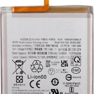 OnlyTech – Batteria di ricambio premium per Samsung Galaxy S23 (S911B) – 3900mAh – Qualità identica con kit di riparazione 10 Strumenti