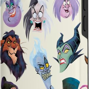 Custodia per iPhone 15 I cattivi Disney I vili volti della malvagità