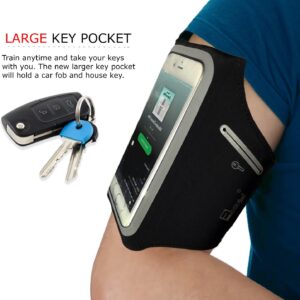 RevereSport Samsung Galaxy S23/S22/S21/S20 Sportive Fascia da Braccio. Custodia Porta Telefono per Corridori, Allenamenti, Palestra, Fitness e Sport