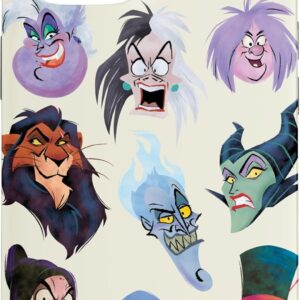 Custodia per iPhone 15 I cattivi Disney I vili volti della malvagità