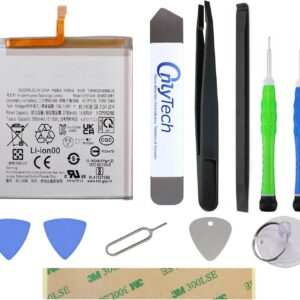 OnlyTech – Batteria di ricambio premium per Samsung Galaxy S23 (S911B) – 3900mAh – Qualità identica con kit di riparazione 10 Strumenti