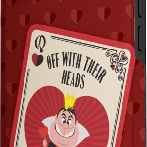 Custodia per iPhone 15 Disney Villains – La regina di cuori con le loro teste, colore: Rosso