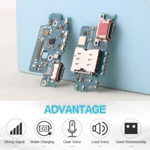 RongZy Dock Connettore di Ricarica Compatibile con Samsung Galaxy S23 5G USB Dock Charging Flex di Ricambio per Samsung Galaxy S23 5G S911B