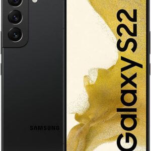 SAMSUNG Galaxy S22 5G,SM-S901BZKGEUB, adatto a tutti gli operatori telefonici, 6.1″ 256GB 8GB Negro