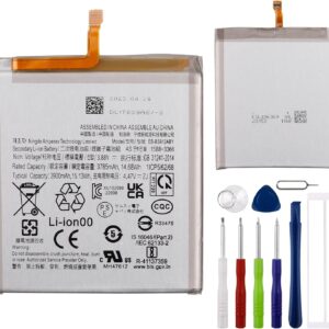 E-yiiviil Batteria di ricambio EB-BS912ABY compatibile con Samsung Galaxy S23 SM-S911B con strumenti