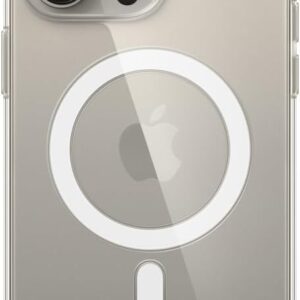 Apple Custodia MagSafe trasparente per iPhone 15 Pro Max ​​​​​​​