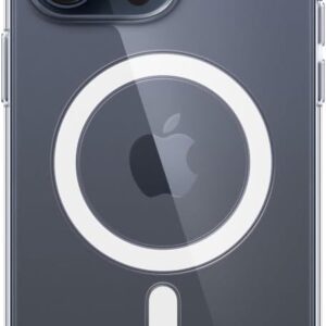 Apple Custodia MagSafe trasparente per iPhone 15 Pro Max ​​​​​​​