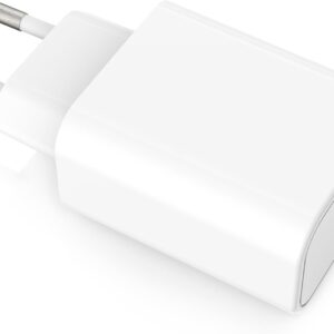 Cuxnoo Adattatore di Alimentazione USB C da 20 W, Blocco Caricatore da Muro con Cavo di Ricarica da USB-C a C da 4 Piedi per iPhone 15/15 Pro/Pro Max/iPad Pro
