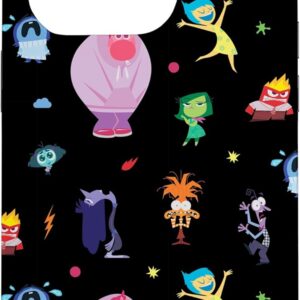 Custodia per iPhone 15 Pro Disney and Pixar’s Inside Out 2 Emotions Pattern