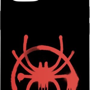 Custodia per iPhone 15 Marvel Spider-Man nel ragno di Miles Morales