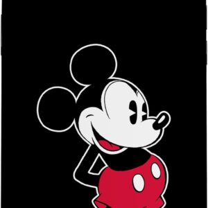 Custodia per iPhone 15 Plus Disney Mickey Mouse Classic Pose Nero