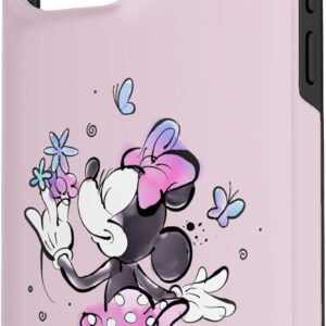 Custodia per iPhone 15 Pro Max Disney Mom Minnie & Flowers Family Trip Mother’s Day Gift