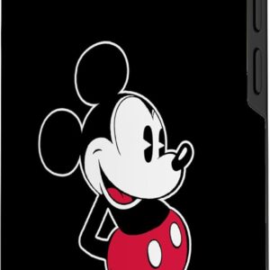 Custodia per iPhone 15 Disney Mickey Mouse Classic Pose Nero