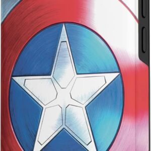 Custodia per iPhone 15 Il Falcon e il Winter Soldier Capitan America Shield