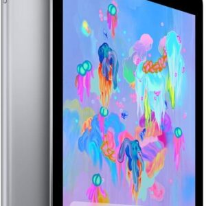 2018 Apple iPad (6th Gen) (9.7 pollici, Wi-Fi, 128GB) – Grigio Siderale (Ricondizionato)