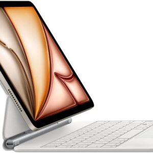 Apple Magic Keyboard (per iPad Pro 13-pollici M4) (QWERTY Inglese) Bianco (Ricondizionato)