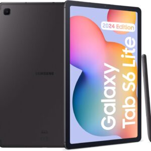 Samsung Galaxy Tab S6 Lite (2024), S Pen, Tablet, 10.4 Pollici Touchscreen LCD TFT, Wi-Fi, RAM 4 GB, 128 GB espandibili, Batteria 7040 mAh, Tablet Android 14 Oxford Gray [Versione italiana] 2024