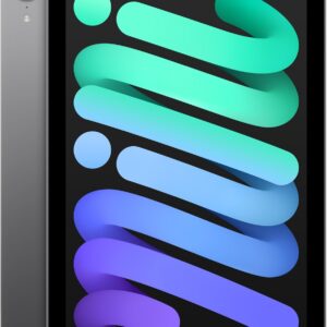Apple iPad mini con chip A17 Pro: Progettato per Apple Intelligence, display Liquid Retina da 8,3”, 128GB, Wi Fi 6E, fotocamera da 12MP, un giorno intero di batteria – Grigio siderale
