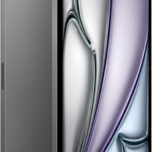 Apple iPad Air 13” con chip M3: Apple Intelligence, 128 GB, fotocamera frontale e posteriore da 12MP, Wi-Fi 6E, Touch ID, un giorno intero di batteria — Grigio siderale