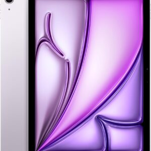 Apple iPad Air 11″ (M2): display Liquid Retina, 256GB, fotocamera frontale orizzontale da 12MP, fotocamera posteriore da 12MP, Wi Fi 6E, Touch ID, autonomia di un giorno intero — Viola