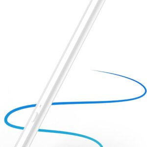 Metapen Penna A11 per Apple iPad 2018-2025,Pencil per ipad Compatibile con iPad 11 A16/10/9/8/7,Air 5/4/3/M2/M3,Pro 12.9/11/13”M4,Mini 5/6,2X Ricarica Rapida&0,1 mm Precisione Pixel,Rifiuto del Palmo