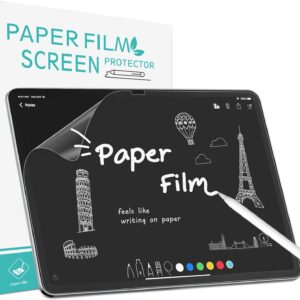 PYS (2 pezzi Carta Pellicola Protettiva per iPad 11a A16 2025/ iPad 10a Generazione 2022 10,9 pollici opaca Pellicola in PET per Disegnare Schizzi di Scrittura Come su Carta