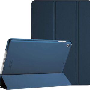 ProCase Cover iPad 9/8/7 Generazione, Custodia iPad 10,2 Pollici 2021/2020/2019 [A2602 A2603 A2604 A2605 A2270 A2428 A2429 A2430 A2197 A2198 A2200] Cover con Auto Svegliati/Sonno -Blu Marino