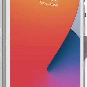 OtterBox Symmetry – Custodia trasparente per Apple iPad 7a/8a/9a generazione, antiurto, a prova di caduta, custodia protettiva sottile, testata secondo gli standard militari, trasparente