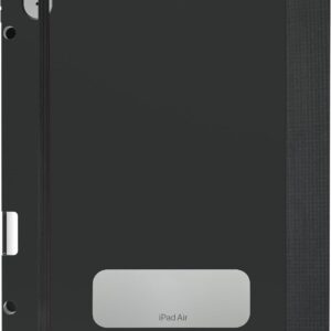 OtterBox React Folio Custodia per iPad Air 13 pollici (2024 M2, 2025 M3), antishock e cadute, ultra sottile, custodia Folio protettiva, testata a norme MIL-STD 810G, Nero, Senza Retail Package
