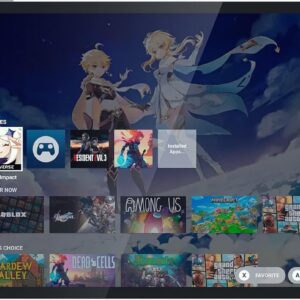 Razer Kishi V3 Pro XL – Controller da gaming USB Type C per tablet full-size – iPad e tablet Android fino a 13″ – Plug-and-Play – TMR Stick analogico (Sensa HD haptics, app Nexus) Nero