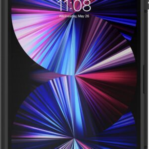 OtterBox Cover Defender per iPad PRO 11′ (1ª gen/2ª gen/3ª gen/4ª Gen), Supporto e Protezione Schermo integrati, Robusta, Testata 2X vs Norme Mil-Std 810G, Nero, Versione No Pack Retail