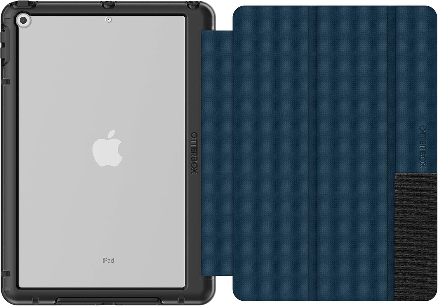 Otterbox Cover Symmetry Folio Case per iPad 10, 2' (7.ª gen / 8.ª gen / 9.ª gen), antishock e cadute, custodia Folio protettiva sottile,testata a norme MIL-STD 810G, Blu/Nero, Versione No Pack Retail - immagine 5