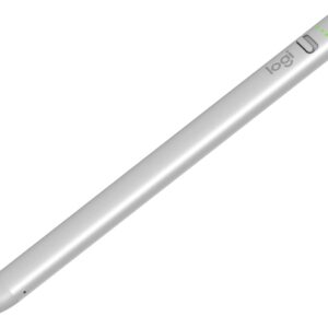 Logitech Crayon Matita Digitale Per Ipad, Tecnologia Apple Pencil, Precisione Al Pixel Senza Latenza con Ricarica Usb-C Rapida, Argento, 50 x 50 x 28 cm