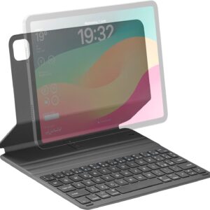 Cellularline Custodia Keyboard Case con Tastiera Wireless Integrata, Layout Italiano QWERTY, Compatibile con iPad fino a 11″, Sistema Magnetico, Modalità Sleep, Funzione Stand, Nero