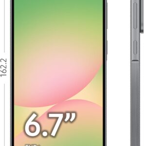 Samsung Galaxy A56 5G, smartphone Android, 256 GB di memoria, 8 GB di RAM, antracite, aggiornamento del sistema operativo 6X, grande schermo, lunga durata della batteria (Samsung Turkey garantito)