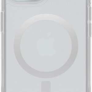 OtterBox Cover per iPhone 16e, 15, 14, 13 Symmetry Clear MagSafe, resistente a shock e cadute fino; sottile, testata 3x norme MIL-STD 810G, Trasparente, Senza Retail Package