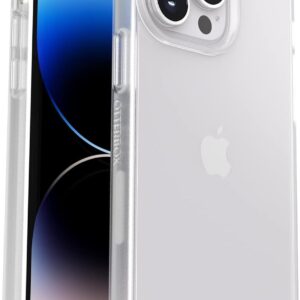 OtterBox Cover per iPhone 14 PRO Max React Series, Resistente a Shock e Cadute Fino, Cover Ultrasottile, Testata a Norme Mil-Std 810G, Trasparente
