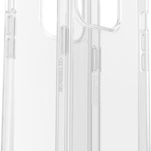 OtterBox Cover per iPhone 14 Pro Symmetry Clear, resistente a shock e cadute,sottile, testata 3x MIL-STD 810G, protezione antimicrobica, Trasparente, Senza Retail Package