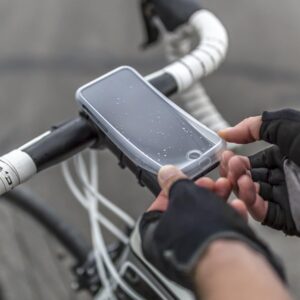 Quad Lock Cover Trasparente Poncho per iPhone