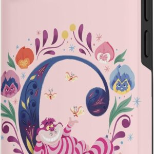 Custodia per iPhone 14 Disney Alfabeto Monogramma Lettera C per Stregatto